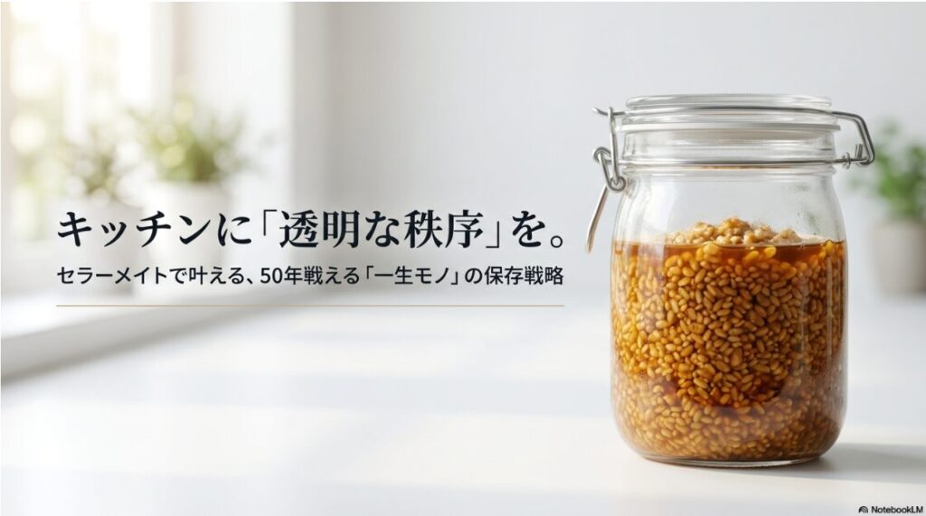 セラーメイト
一生モノの保存戦略